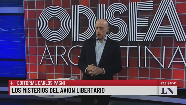 Los misterios del avión libertario: el editorial de Carlos Pagni en Odisea Argentina