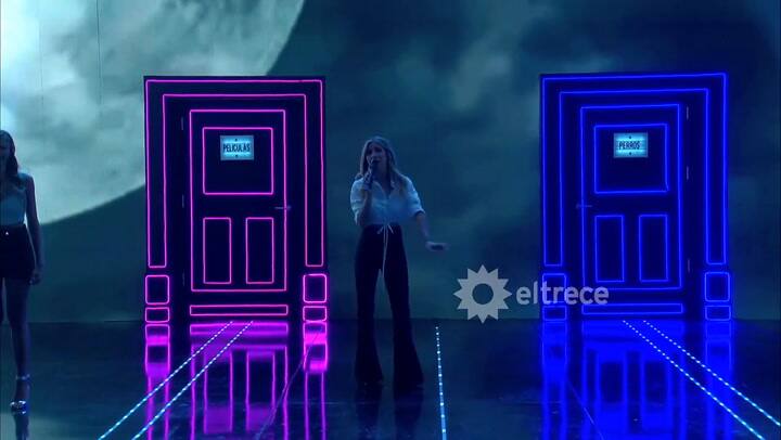 El mal momento de Laurita Fernández con un participante de Bienvenidos a Bordo (eltrece)