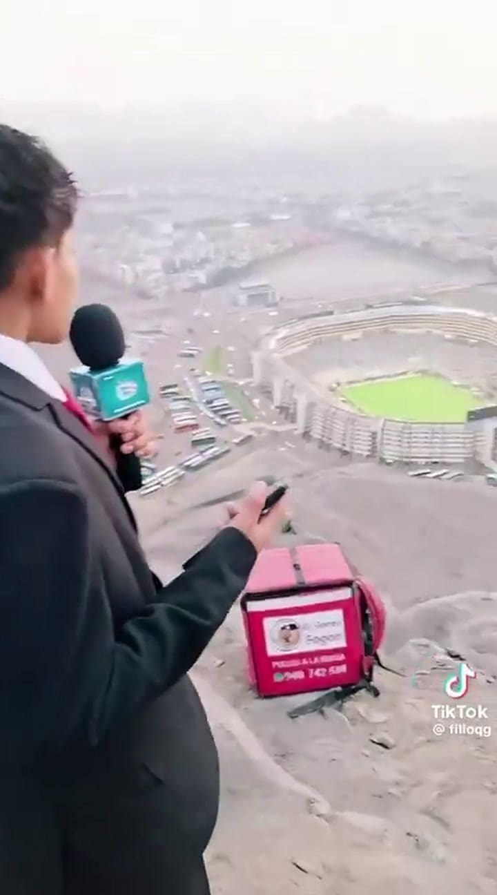 Uno de los momentos de la transmisión de Pol Deportes en la final de la Copa Libertadores