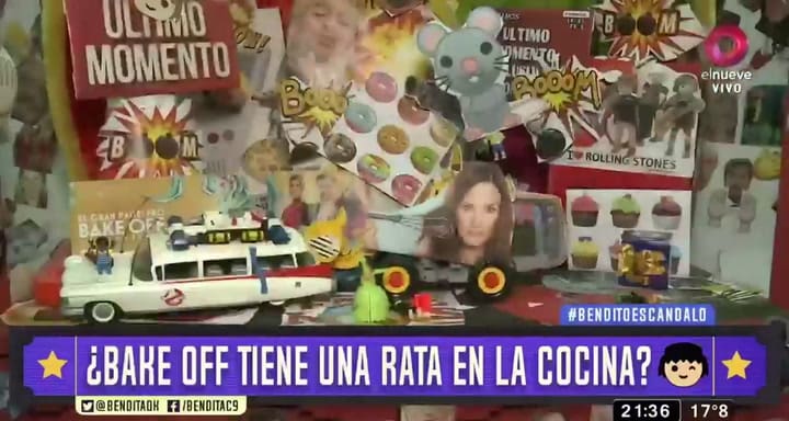 ¿Una rata en Bake Off?: la polémica que se instaló en las redes sociales por una extraña imagen