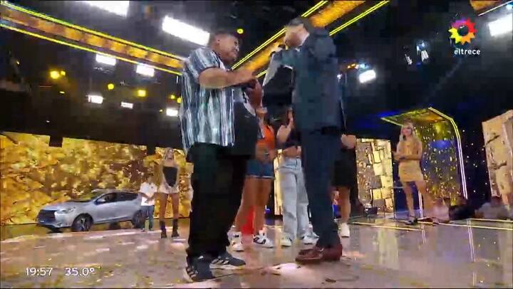 Norberto, el ganador de Los 8 escalones