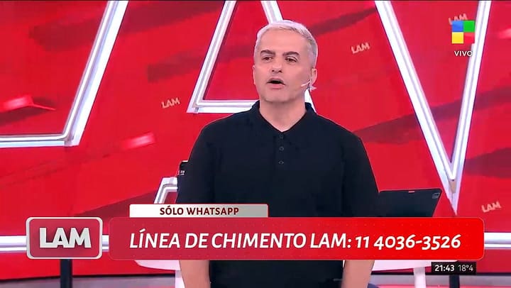 Angel de Brito confirmo el embarazo de una panelista