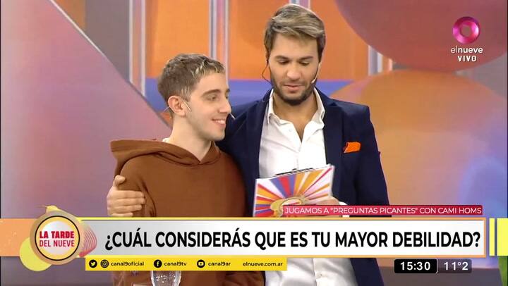 Cami Homs recordó su polémico canto contra Tini Stossel que se viralizó en las redes