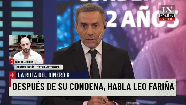 Entrevista a Leonardo Fariña - LN+
