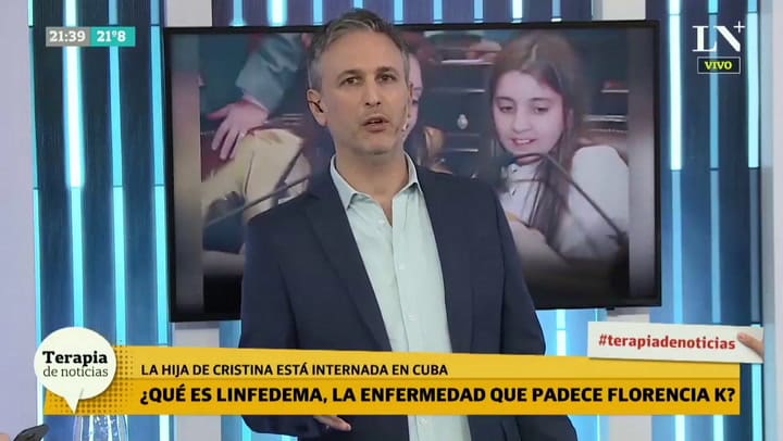 ¿Qué es el linfedema? La enfermedad que tendría Florencia Kirchner