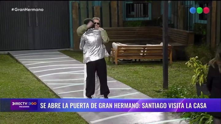 Así entró Santiago del Moro a la casa de Gran Hermano