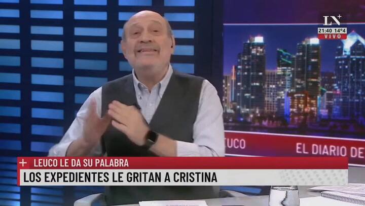 Los expedientes le gritan a Cristina. Leuco le da su palabra.