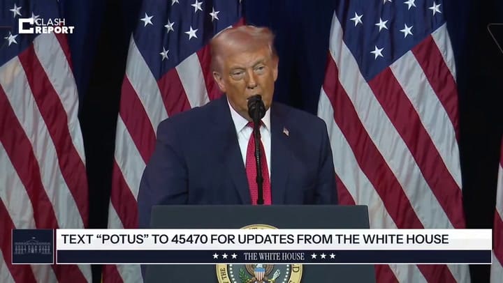 Trump imita a Macron