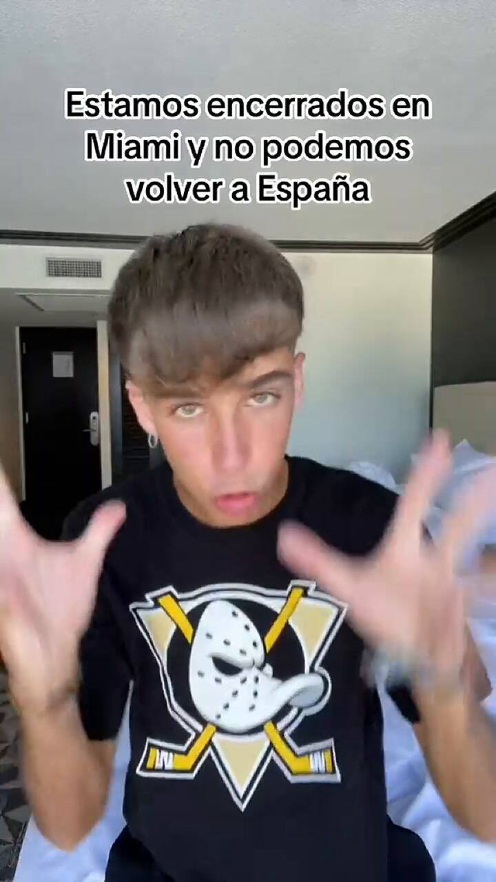 Un joven español se quedó varado en Miami