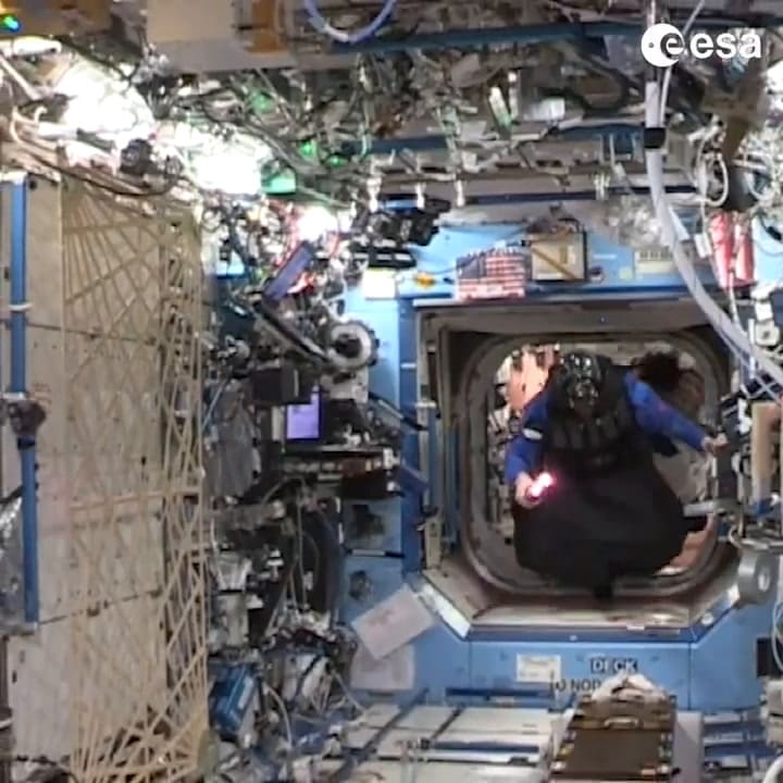 El video del 'Darth Vader flotante' que compartió la ESA por el Día de Star Wars
