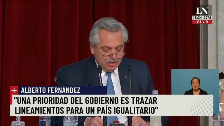 Alberto Fernández: 'El Poder Judicial parece vivir en los márgenes del sistema republicano'