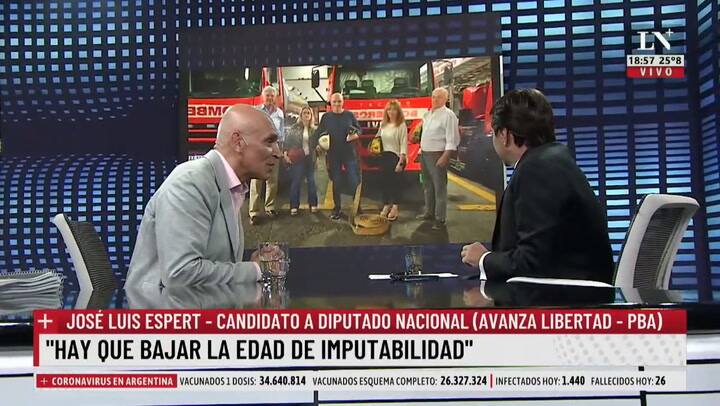 José Luis Espert: 'Si no hay acuerdo con el Fondo, vamos a ir a vivir a Marte'