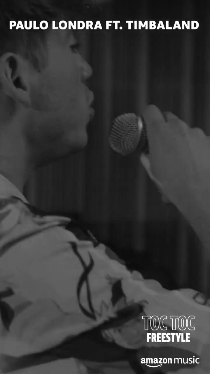 Paulo Londra grabó un tema con la base de Timbaland, el célebre productor de hip hop estadounidense