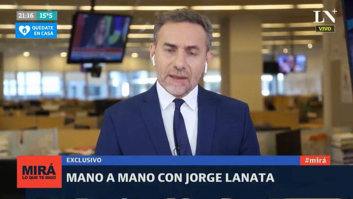 Jorge Lanata con Luis Majul, segunda parte del mano a mano