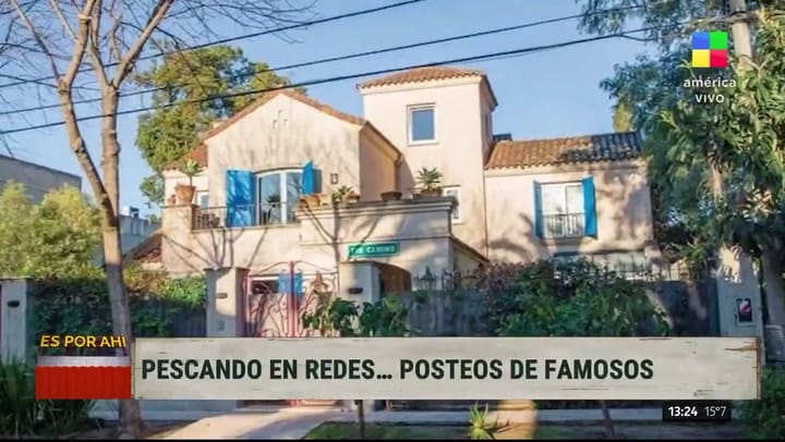 Juana Viale había dicho que no tiene televisor en su casa y una foto la contradice - Fuente: América