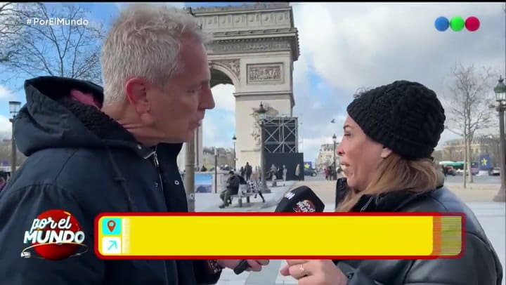 Mirko debutó como conductor y sorprendió a Marley y Lizy Tagliani en Por el mundo (Telefe)