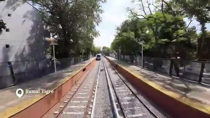 Recorrido limitado del Tren Mitre