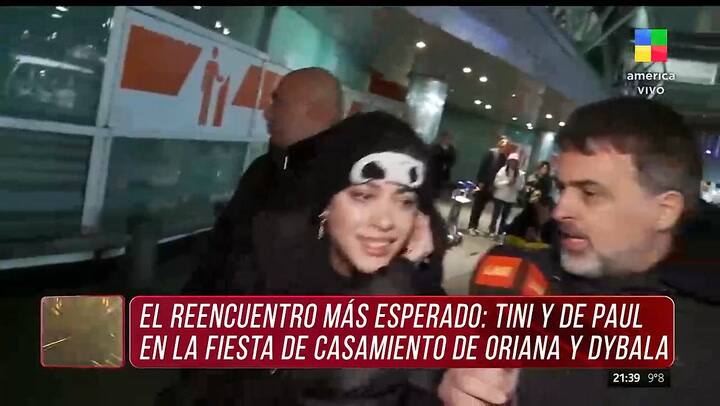 Tini Stoessel hablo de su encuentro con Rodrigo De Paul