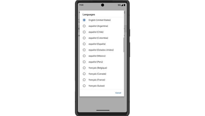 Cómo cambiar el idioma de Gemini Live