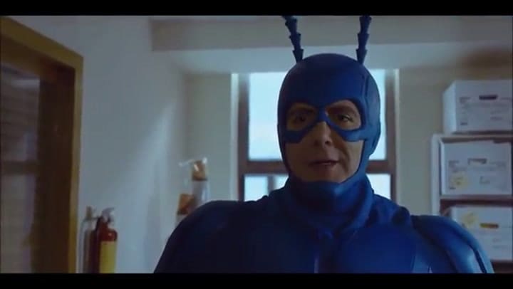The Tick, un superhéroe bastante tonto