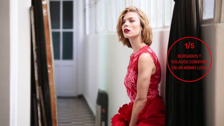 El rojo es la tendencia de esta temporada