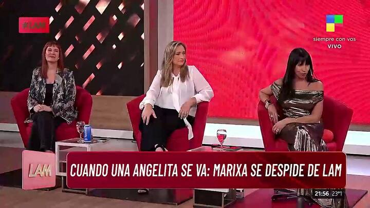 La despedida de Marixa Balli de LAM