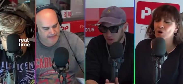 La reacción de la Negra Vernaci después de enterarse en vivo que no continuará en la radio