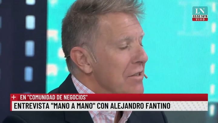 Fantino recordó los inicios de Milei en la tv y destacó una cualidad: “Es agradecido y lo valoro”