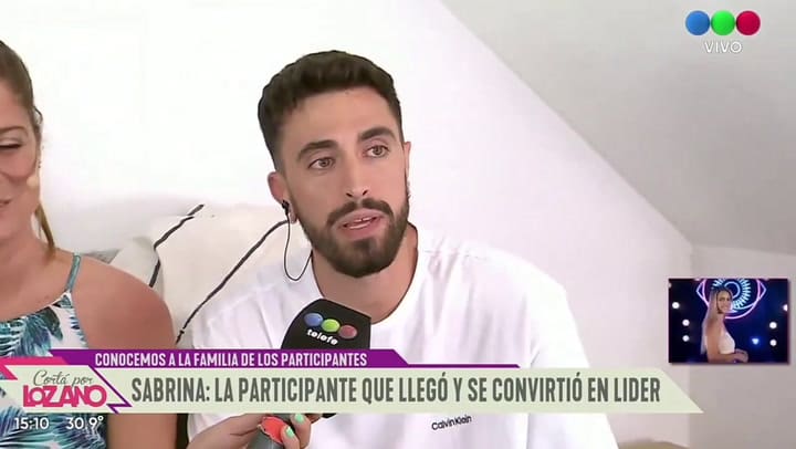 El novio de Sabrina Cortez reveló el vínculo con el Kun Agüero