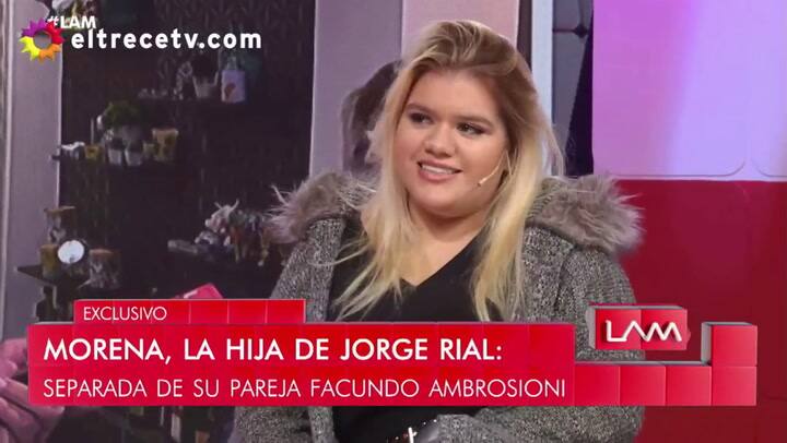 Morena Rial, sobre su ex, Facundo Ambriosoni: 'Me fue infiel, tengo pruebas' - Fuente: El trece tv