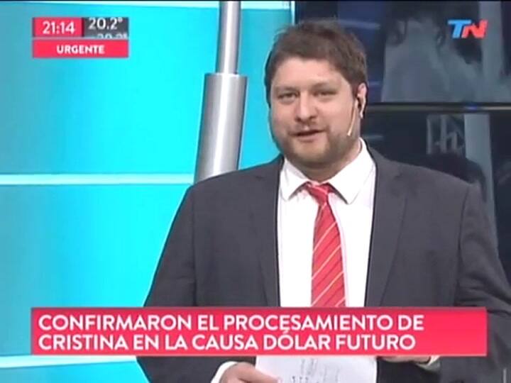 Confirmaron el procesamiento de Cristina Kirchner - Fuente TN