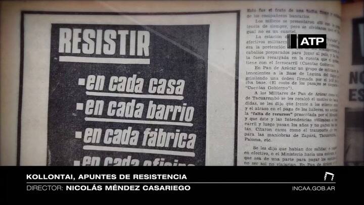 Trailer de Kollontai, apuntes de resistencia - Fuente: YouTube