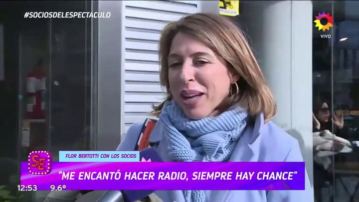 Florencia Bertotti habló de Guido
