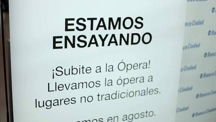 Ópera Periférica en el Subte