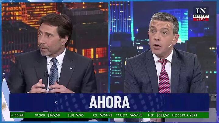 La indignación de Eduardo Feinmann al ver los precios del menú de un restaurante