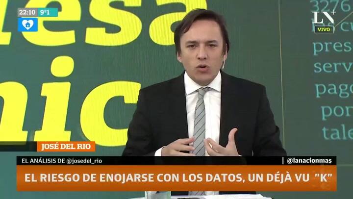 Editorial José del Río - El riesgo de enojarse con los datos, un déjá vu 'K'