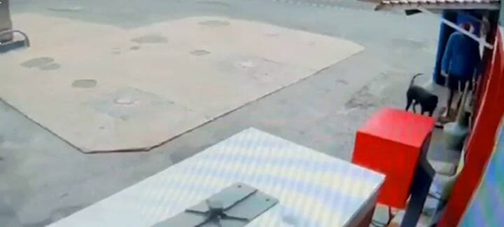 Las cámaras de seguridad de una gasolinera captaron cómo una mujer escapó de su secuestrador