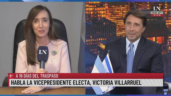 Victoria Villarruel, Vicepresidenta Electa Voy A Tratar De Dejar En El Pasado Ciertas Grietas