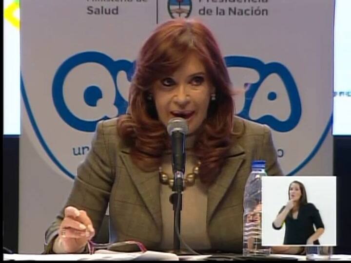 Yo no como maíz, las vacas comen maíz', y otras frases de la Presidenta