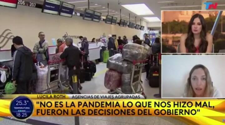 El desconsolado llanto de una dueña de agencia de viajes: “Se dedican a destruirnos”