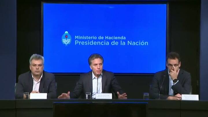 Dujovne señaló que el gobierno acudirá al FMI para pedir financiamiento preventivo - Fuente: Télam