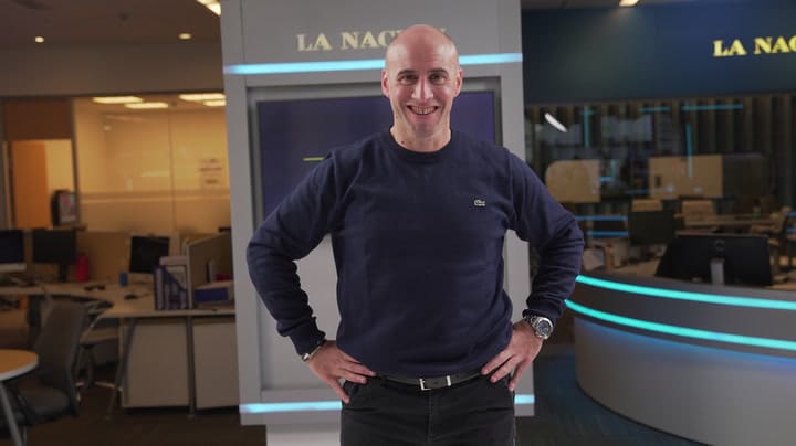 PÍa Shaw con Esteban Trebucq en CONVERSACIONES