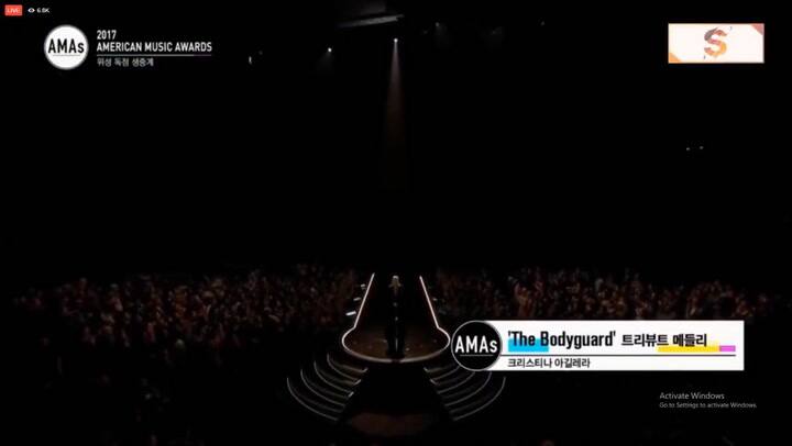 American Music Awards 2017: el tributo de Christina Aguilera a Whitney Houston