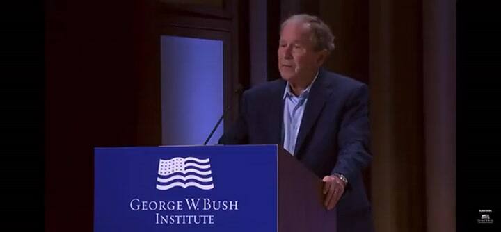 El furcio de George Bush sobre la guerra en Ucrania