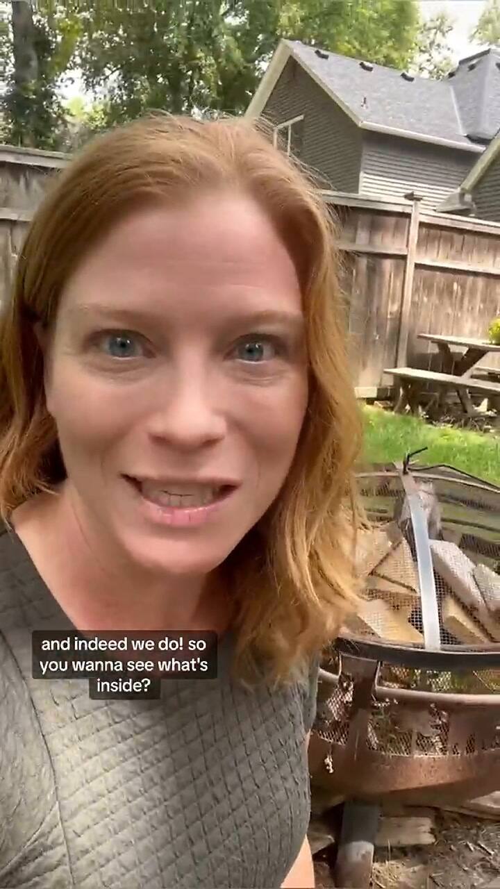 Una mujer enseñó cómo encontró un túnel secreto en su casa