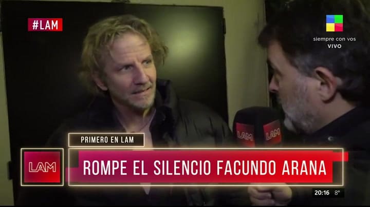 Facundo Arana habló por primera vez sobre las denuncias de Romina Gaetani
