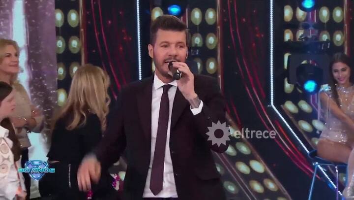 El baile disco de Luciana Salazar - Fuente: eltrece