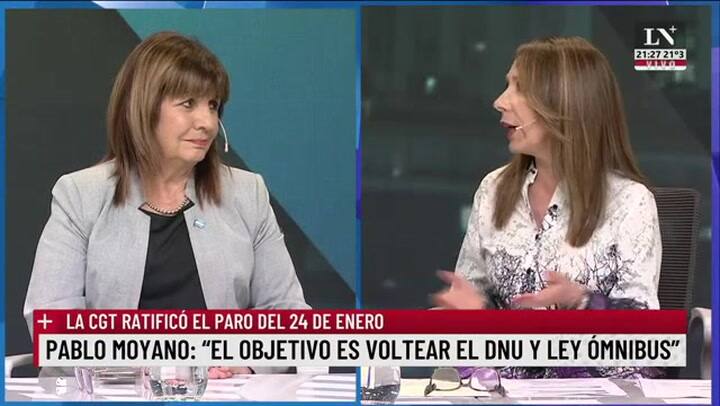 Entrevista Patricia Bullrich