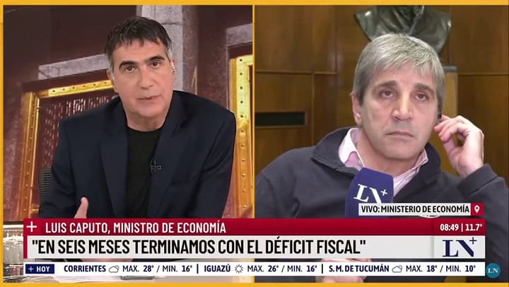 Caputo confirmó el giro de oro al exterior