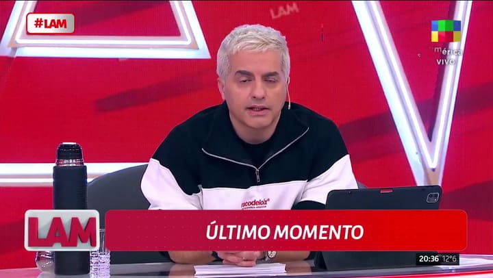 Flavio Mendoza se accidentó en pleno show